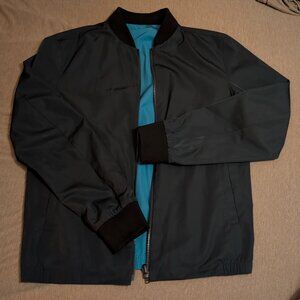 Theory Bomber Reversible Jacket